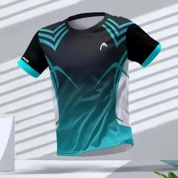 Men’s Quick-Drying Short Sleeve Tops Breathable Running Tees - 150TX26512041 / XXS