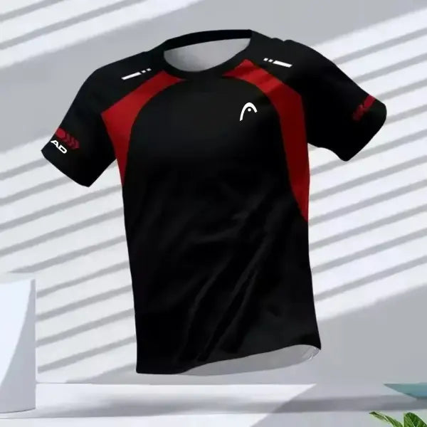 Men’s Quick-Drying Short Sleeve Tops Breathable Running Tees - 150TX26512055 / XXS