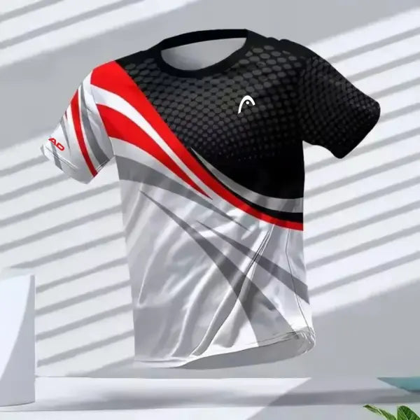 Men’s Quick-Drying Short Sleeve Tops Breathable Running Tees - 150TX26512047 / XXS