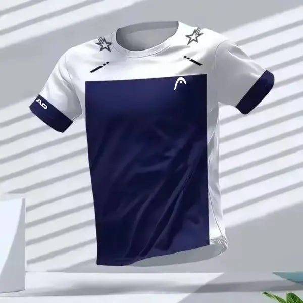 Men’s Quick-Drying Short Sleeve Tops Breathable Running Tees - 150TX26512049 / XXS