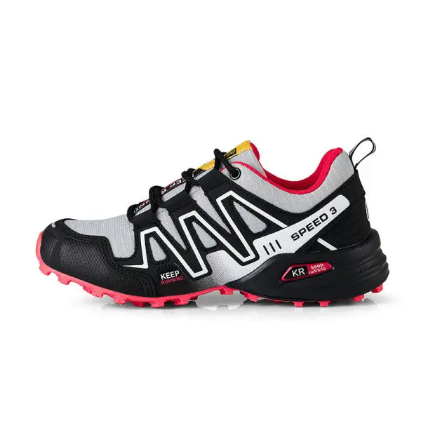 Men’s Rose Red Hiking Boots – Versatile Off-Road Trail Running Shoes
