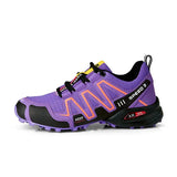Men’s Rose Red Hiking Boots – Versatile Off-Road Trail Running Shoes