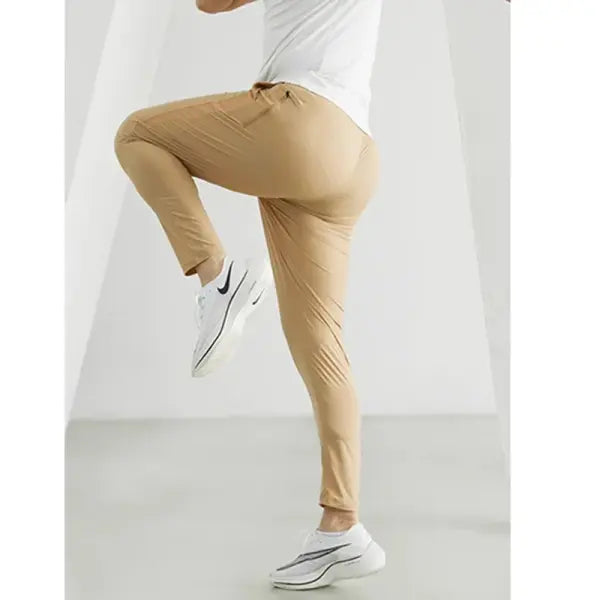 Men’s Running Pants Sportswear Jogging Sweatpants Quick Dry Thin Tracksuit Elastic Gym Fitness Trousers Training Sport