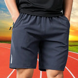 Men’s Short Pants Quick Dry Breathable Running Shorts - M / Dark Gray 001