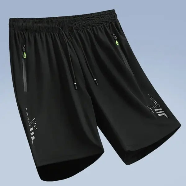 Men’s Short Pants Quick Dry Breathable Running Shorts - XL / Black 003