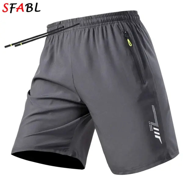 Men’s Short Pants Quick Dry Breathable Running Shorts - XL / Dark Gray 002
