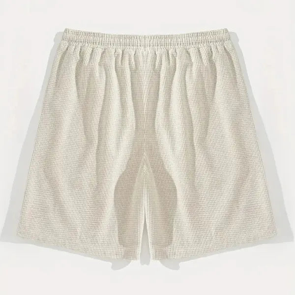 Mens Shorts Casual Textured Breathable Athletic Daily Wear