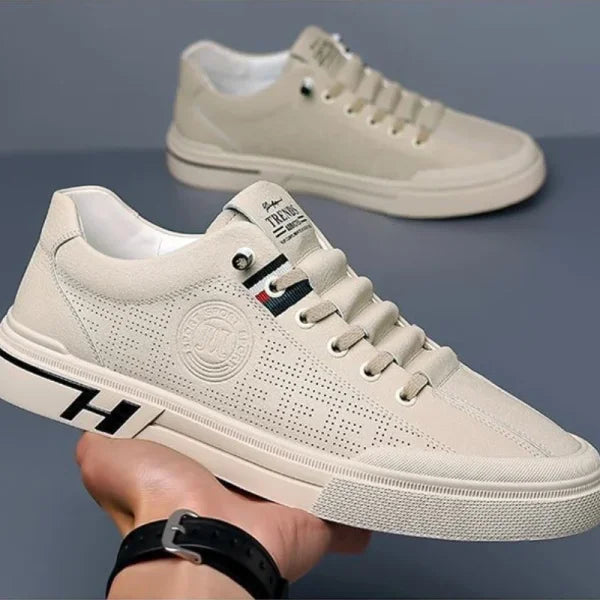 Men's Sneakers – Trendy Thick-Soled Breathable Skate Shoes for Autumn - Himpall