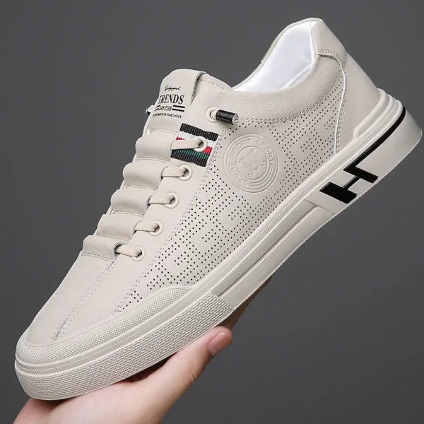 Men's Sneakers – Trendy Thick-Soled Breathable Skate Shoes for Autumn - Himpall