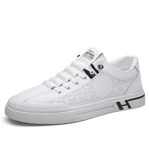 Men's Sneakers – Trendy Thick-Soled Breathable Skate Shoes for Autumn - Himpall