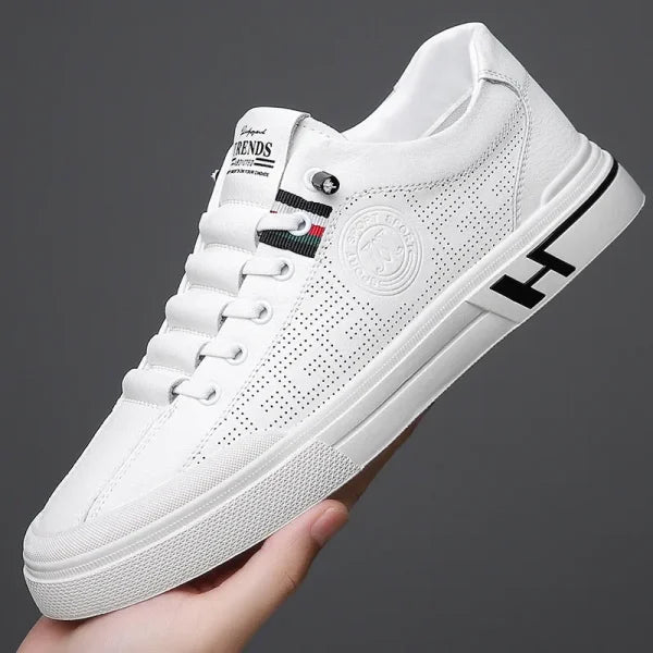 Men's Sneakers – Trendy Thick-Soled Breathable Skate Shoes for Autumn - Himpall