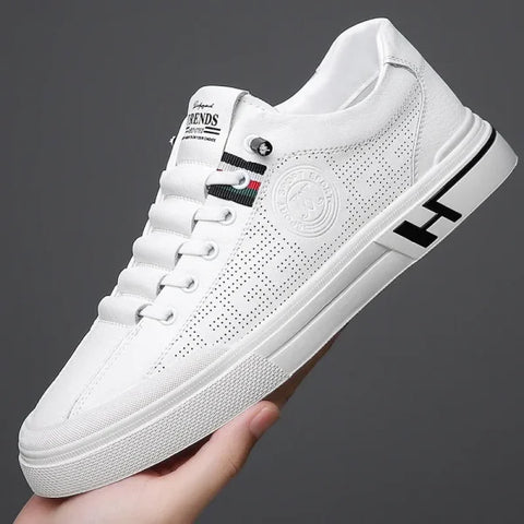 Men's Sneakers – Trendy Thick-Soled Breathable Skate Shoes for Autumn - Himpall