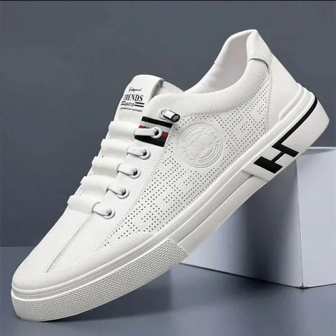 Men's Sneakers – Trendy Thick-Soled Breathable Skate Shoes for Autumn - Himpall