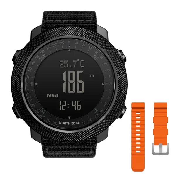 North Edge Men's Military Style Digital Sports Watch - Himpall