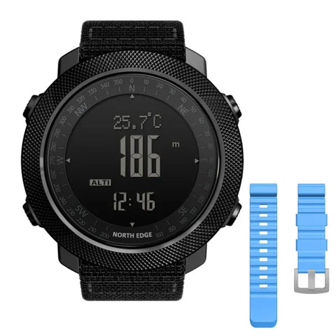 North Edge Men's Military Style Digital Sports Watch - Himpall