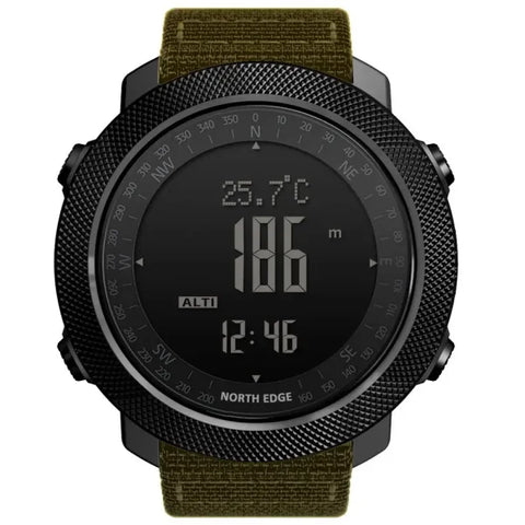 North Edge Men's Military Style Digital Sports Watch - Himpall
