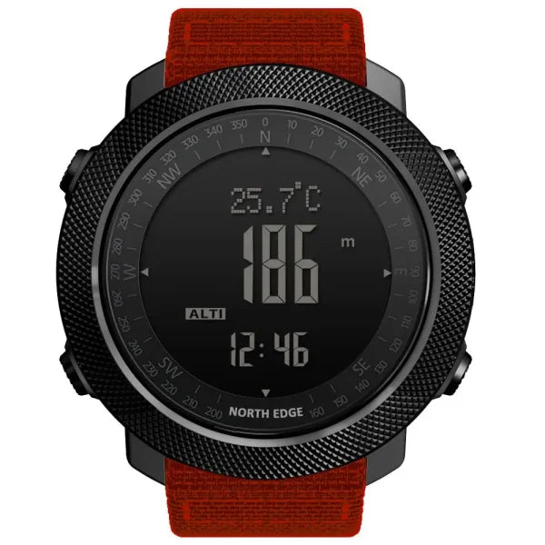 North Edge Men's Military Style Digital Sports Watch - Himpall