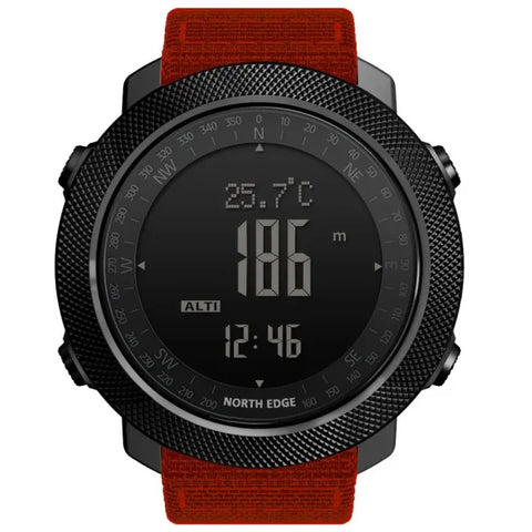 North Edge Men's Military Style Digital Sports Watch - Himpall