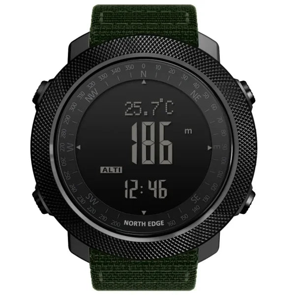 North Edge Men's Military Style Digital Sports Watch - Himpall