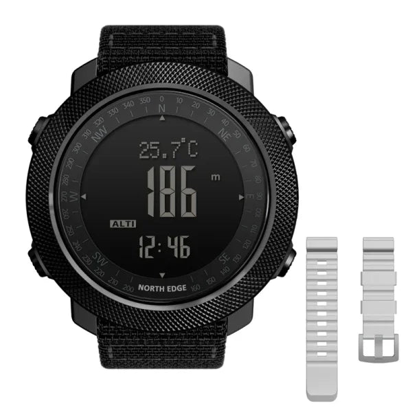 North Edge Men's Military Style Digital Sports Watch - Himpall