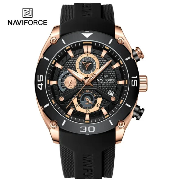 Men's Sport Waterproof Quartz Wristwatch – Chronograph Military Watch - Himpall