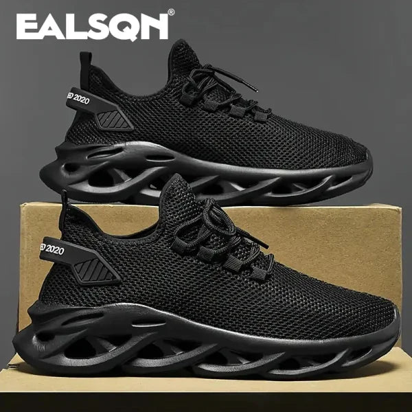 Men’s Sports Running Shoes Breathable Mesh Jogging Sneakers for Casual