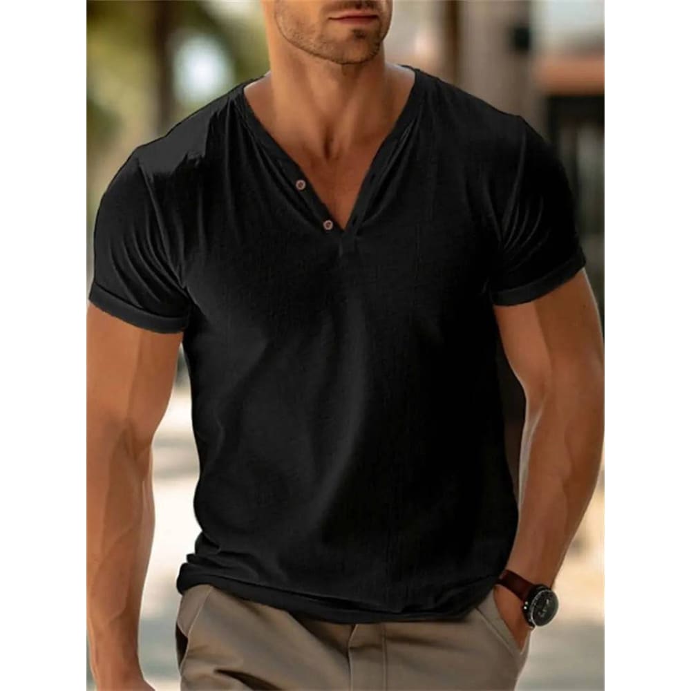 Men’s T-shirt - Black / L