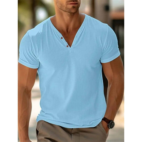 Men’s T-shirt - Sky Blue / L