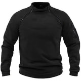 Tactical Hoodies Military Pullover Polyester Outdoor Hiking Comfort - XXXL / black