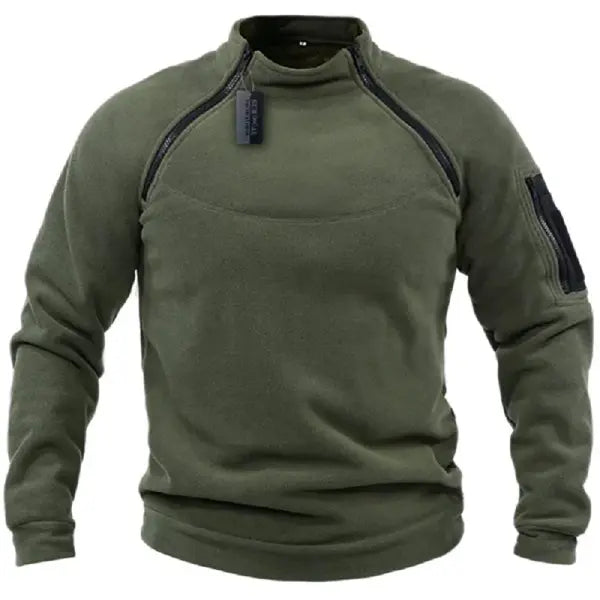 Tactical Hoodies Military Pullover Polyester Outdoor Hiking Comfort - 4XL / army green