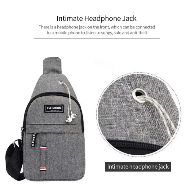 Men’s Waterproof Large Capacity Fanny Pack Adjustable Strap For Outdoor Activities Travel Running Hiking And Cycling