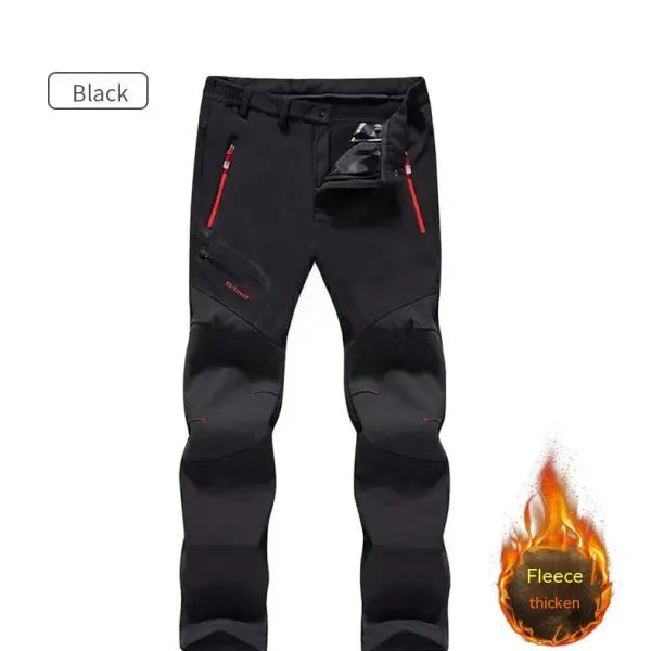 Men’s Wear-Resistant Outdoor Stretch Assault Pants - Black / 2XL