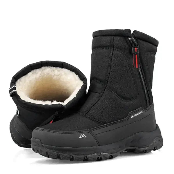 Men’s Winter Waterproof Insulated Shell Warm Inner Comfortable Outdoor Snow Boots
