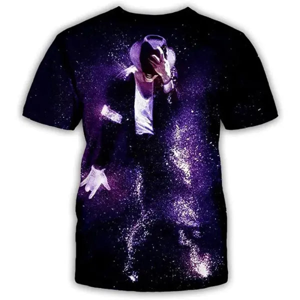Michael Jackson Harajuku Streetwear Cotton Tee Retro Hip Hop Style - 5 / XXL