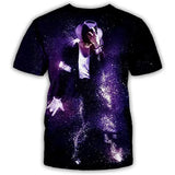 Michael Jackson Harajuku Streetwear Cotton Tee Retro Hip Hop Style - 5 / XXL