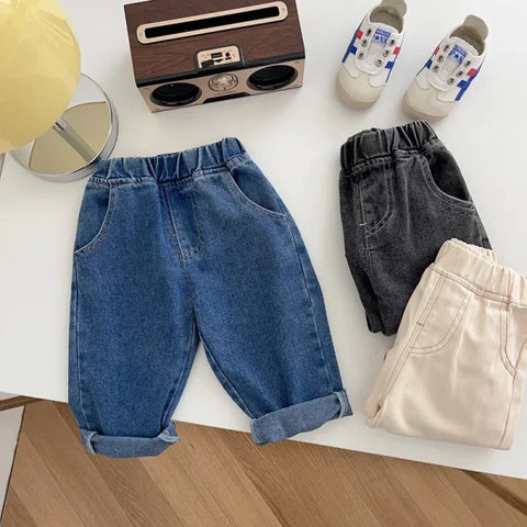 MILANCEL Baby Jeans – Soft Kids Denim Pants for Boys & Girls