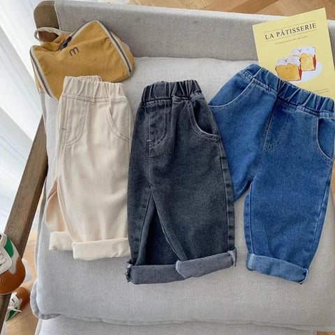 MILANCEL Baby Jeans – Soft Kids Denim Pants for Boys & Girls