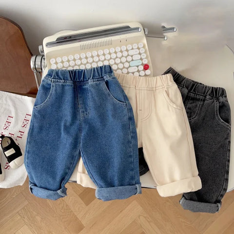 MILANCEL Baby Jeans – Soft Kids Denim Pants for Boys & Girls