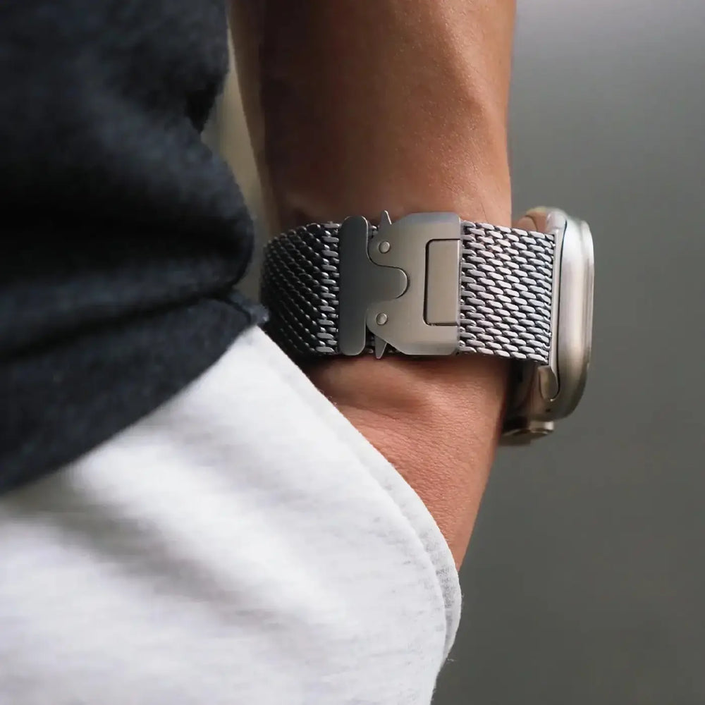 Milanese Loop Replacement Band Stainless Steel Elegant Apple Watch Upgrade