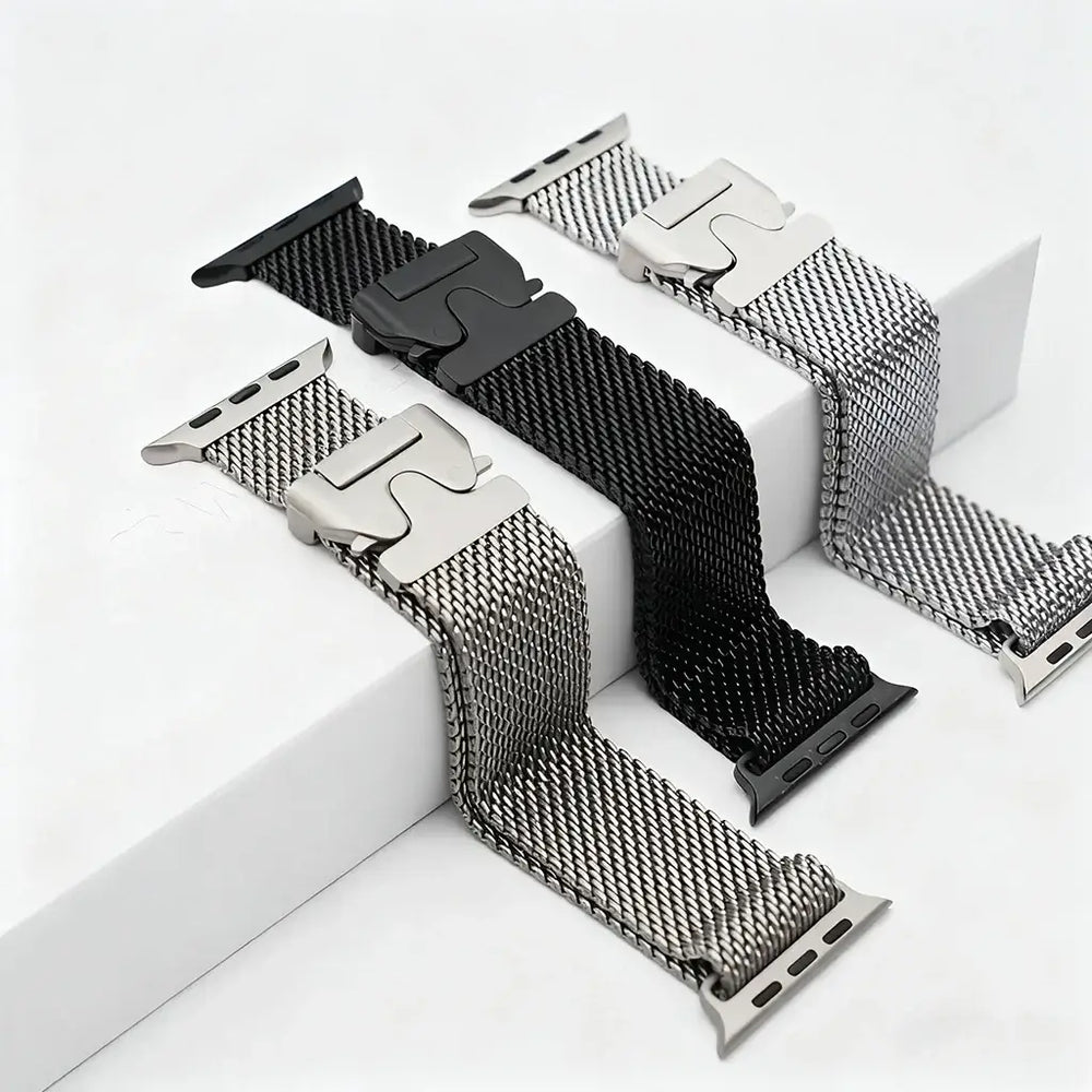 Milanese Loop Replacement Band Stainless Steel Elegant Apple Watch Upgrade