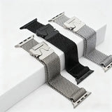 Milanese Loop Replacement Band Stainless Steel Elegant Apple Watch Upgrade