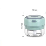 Mini Electric Chopper USB Rechargeable Garlic and Vegetable Chopper