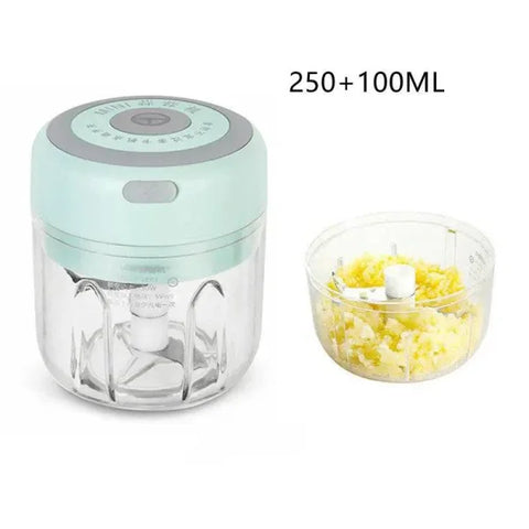 Mini Electric Chopper USB Rechargeable Garlic and Vegetable Chopper - Himpall