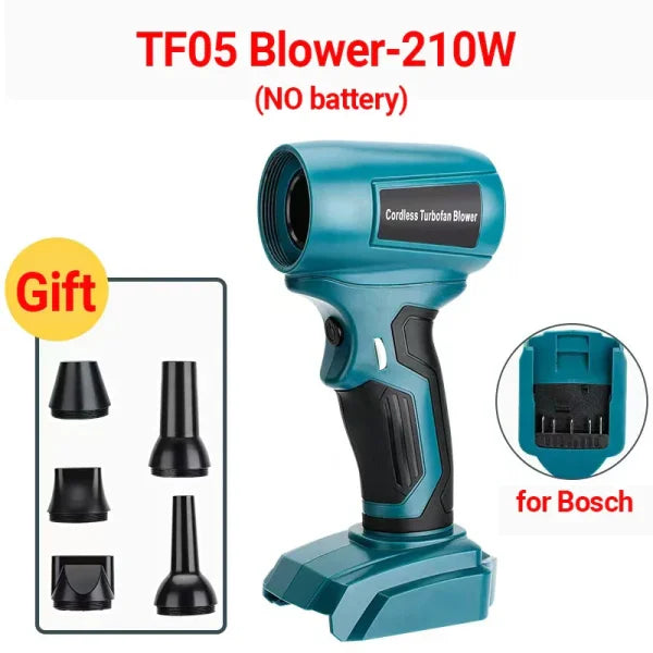 Mini Jet Blower – Portable Turbo Fan for 18V/20V Li-ion Batteries - Himpall