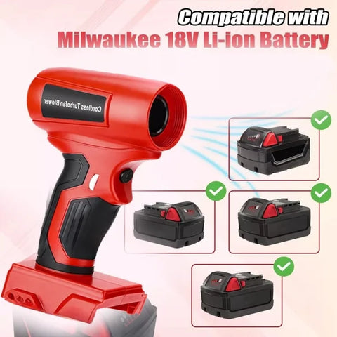 Mini Jet Blower – Portable Turbo Fan for 18V/20V Li-ion Batteries - Himpall