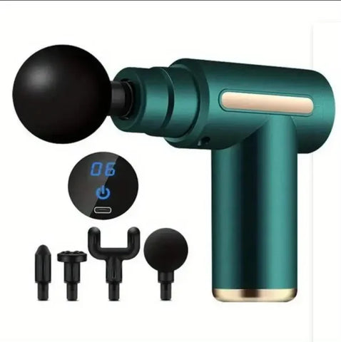 Mini Muscle Massage Gun – Portable Deep Percussion Massager for Body & Neck - Himpall