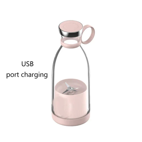 Mini Portable Electric Juicer – USB Blender for Fruit & Shakes - USB charging