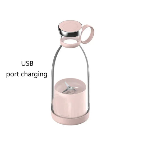 Mini Portable Electric Juicer – USB Blender for Fruit & Shakes - USB charging