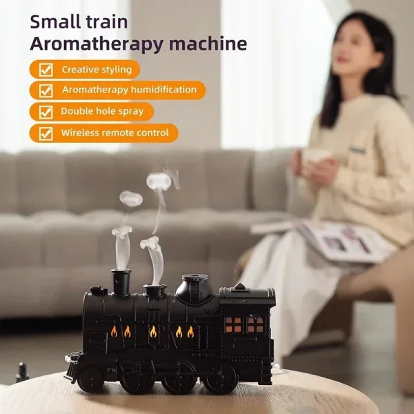Mini Train Shape Essential Oil Diffuser and Ultrasonic Humidifier - Himpall