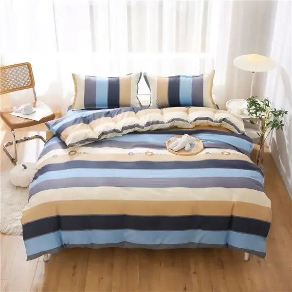 Minimalist Duvet Cover Comfortable and Lightweight Duvet Cover Suitable for All Skin Types Students in All Seasons